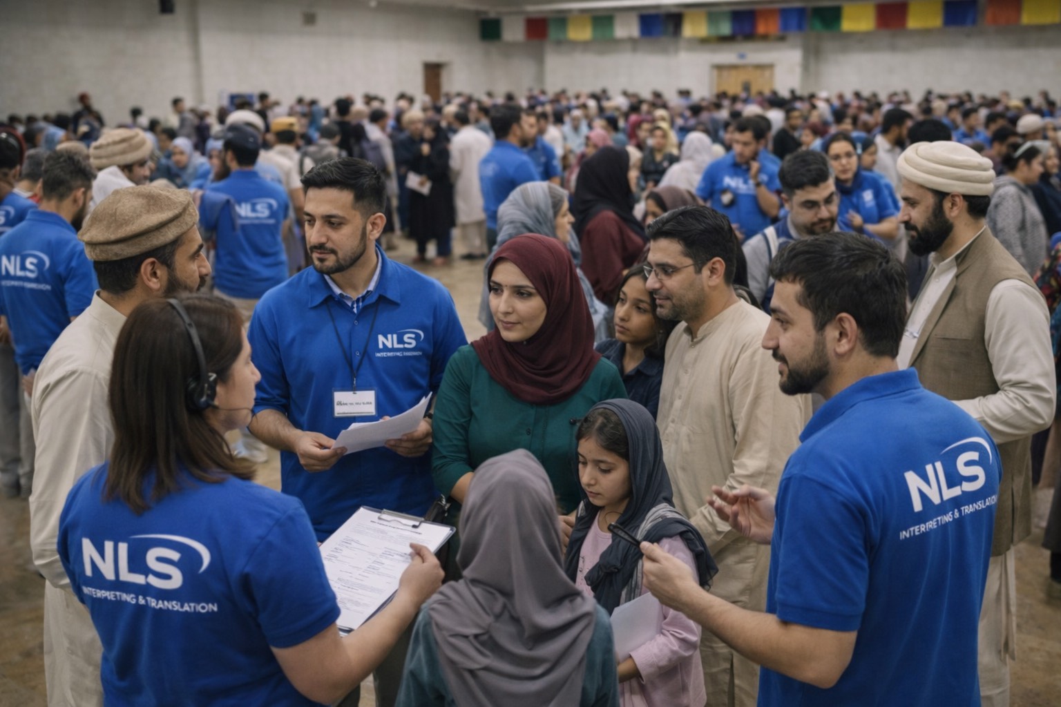 On-site interpretation services for medical, legal, education, and government meetings